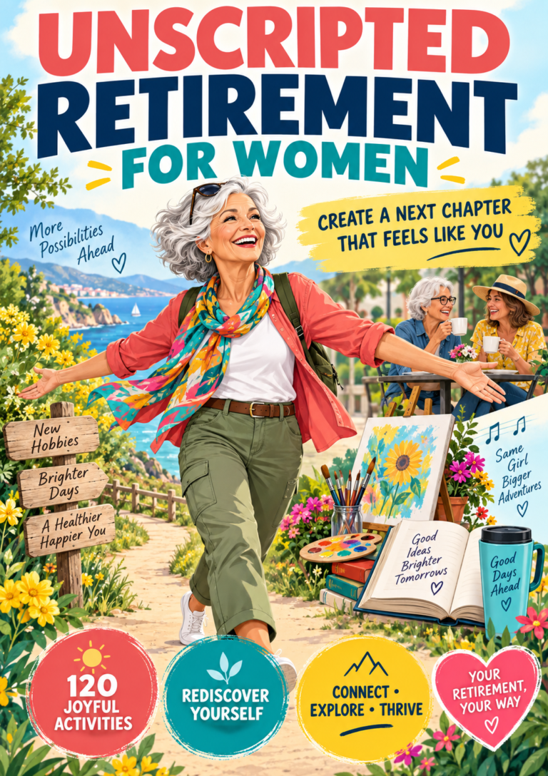 Unscripted Retirement for Women: Discover Your Retirement Style and Create a Next Chapter That Feels Like You book cover